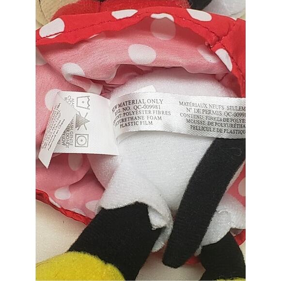 Disney Baby Minnie Mouse On The Go Activity Teething Toy Santa Hat & Candy Cane - Picture 5 of 12